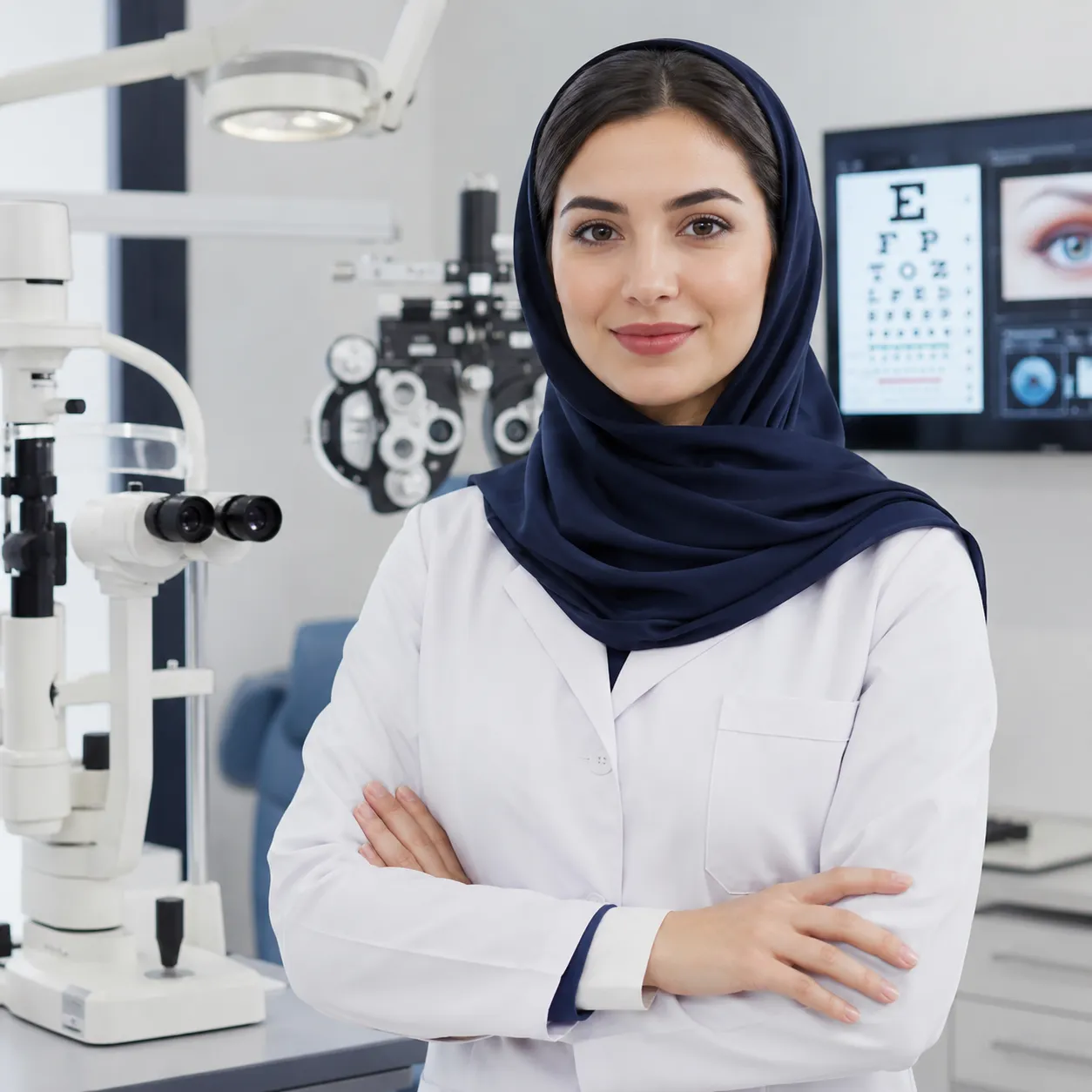 پذیرش و ثبت نوبت در کلینیک چشمپزشکی